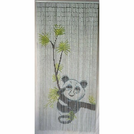 BAMBOO54 Panda Scene Curtain 5281